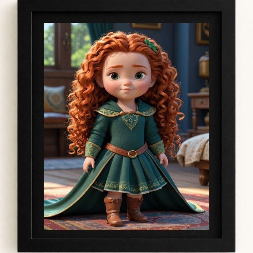 A.I. Mierda Toddler Art Print In 8x10 Frame